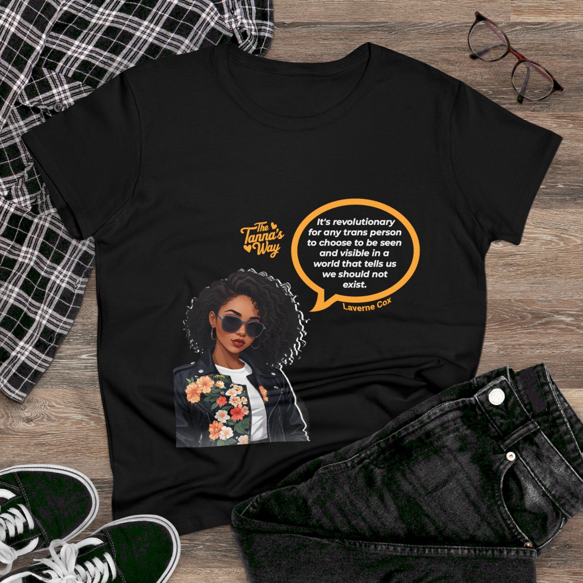 Laverne Cox | Women's Midweight Cotton Tee